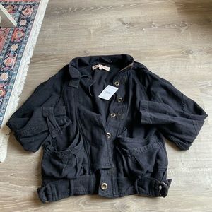 Free People Bomber Oversized Jacket